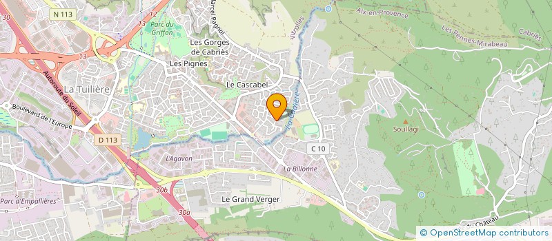 localisation de l'entreprise SCI IMA à VITROLLES