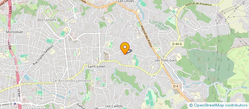 localisation de l'entreprise SCI IMA à MARSEILLE