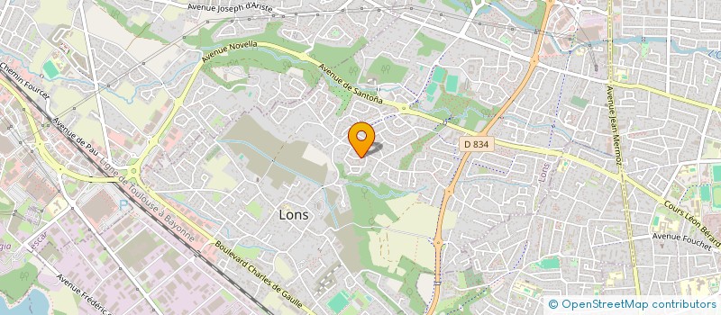 localisation de l'entreprise SCI IMADD à LONS