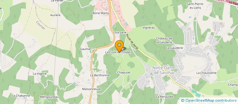 localisation de l'entreprise SCI IMAGE à SANILHAC