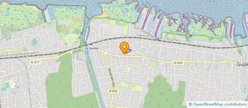 localisation de l'entreprise SCI IMAGE à GUJAN-MESTRAS
