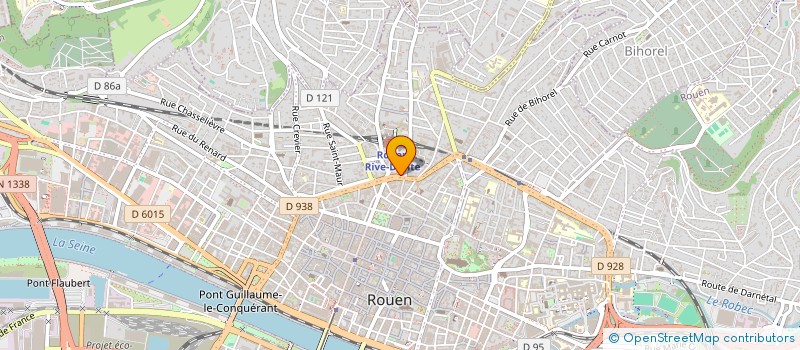 localisation de l'entreprise SCI IMAGERIE DES 2 RIVES à ROUEN