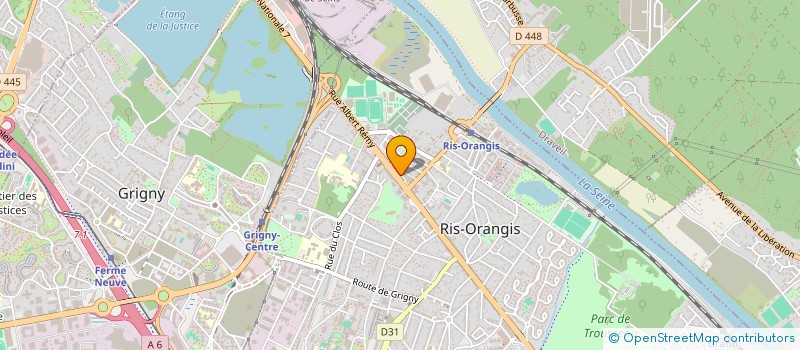 localisation de l'entreprise SCI IMAGERIE MEDICALE ILE DE FRANCE à RIS-ORANGIS