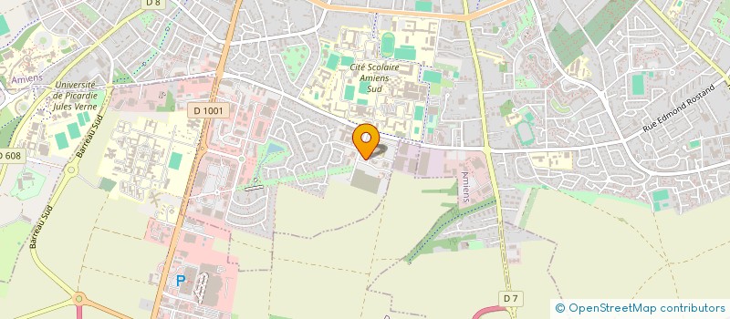 localisation de l'entreprise SCI IMAGERIE SOISSONS  AMIENS