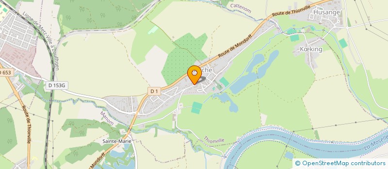 localisation de l'entreprise SCI IMAGIN à THIONVILLE