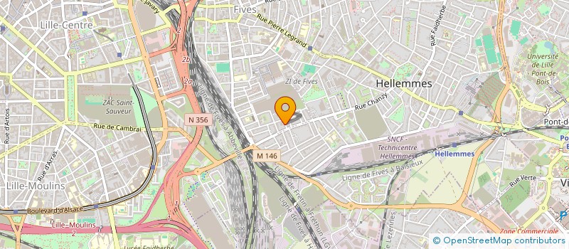 localisation de l'entreprise SCI IMAGO à LILLE