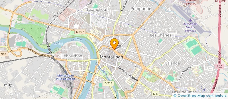 localisation de l'entreprise SCI IMAGO  MONTAUBAN