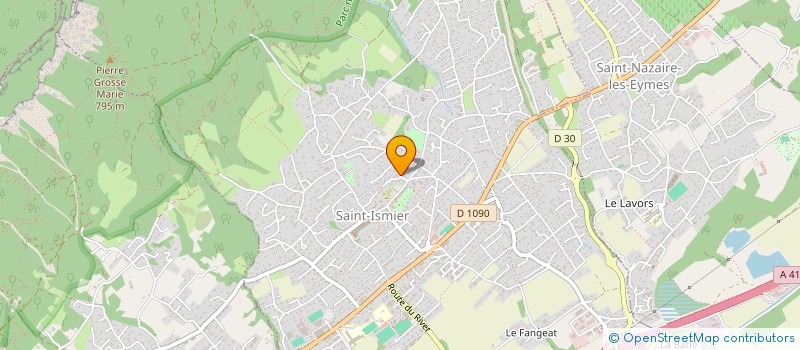 localisation de l'entreprise SCI IMAGY à SAINT-ISMIER