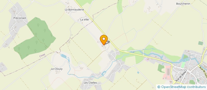 localisation de l'entreprise SCI IMAJE  LEZAY