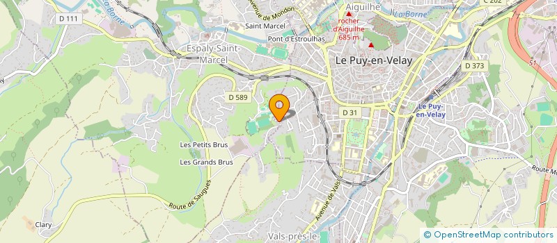 localisation de l'entreprise SCI IMANE  LE PUY-EN-VELAY