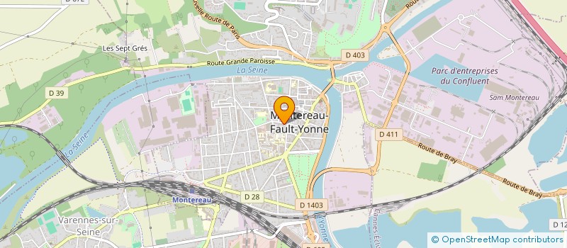 localisation de l'entreprise SCI IMANI à MONTEREAU-FAULT-YONNE