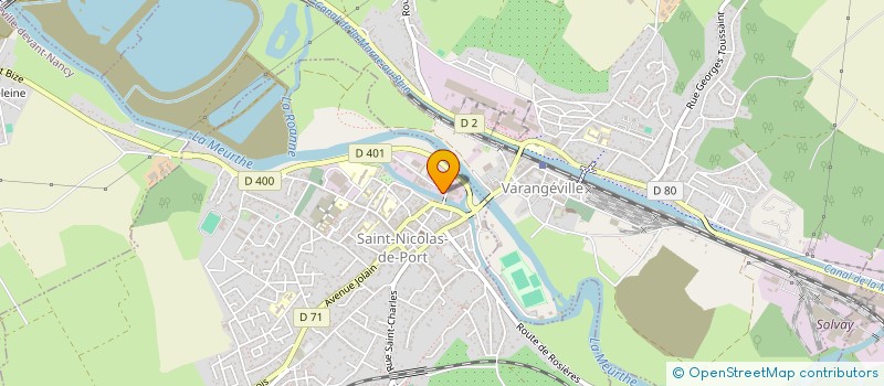 localisation de l'entreprise SCI IMAUCY  SAINT-NICOLAS-DE-PORT