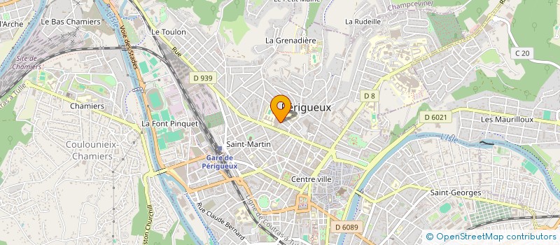 localisation de l'entreprise SCI IMB à PERIGUEUX