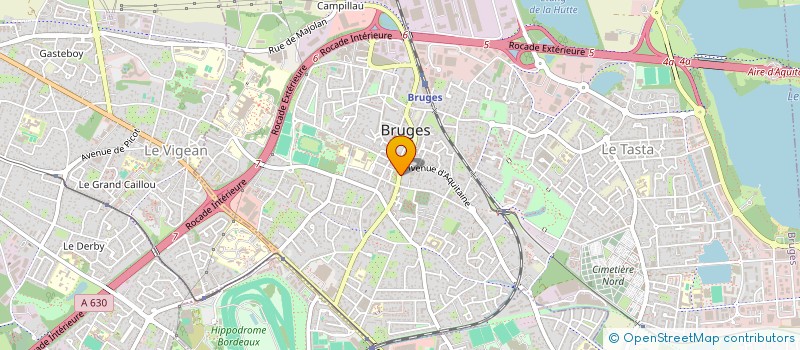 localisation de l'entreprise SCI IMBERT  BRUGES