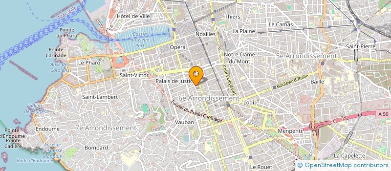 localisation de l'entreprise SCI IMBERT à MARSEILLE