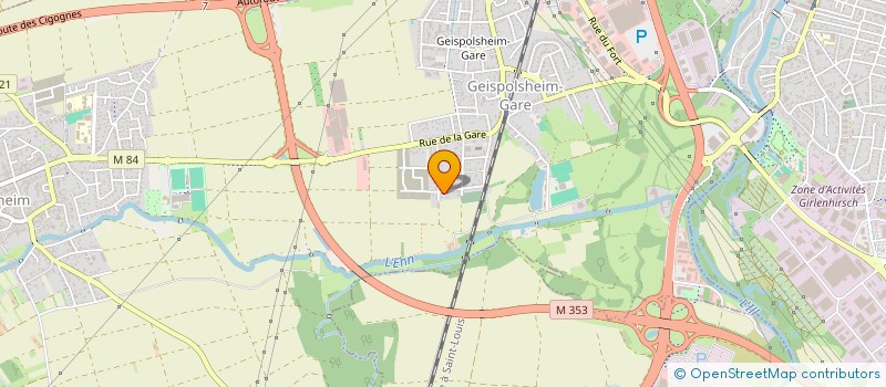 localisation de l'entreprise SCI IMBERT  GEISPOLSHEIM