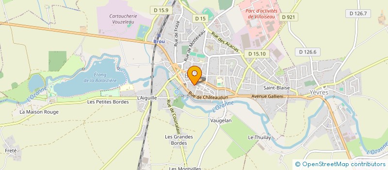 localisation de l'entreprise SCI IMCANCAN à BROU