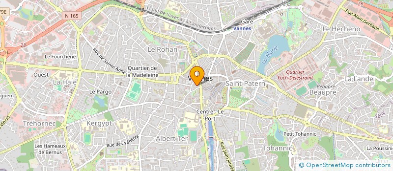 localisation de l'entreprise SCI IMCO à VANNES