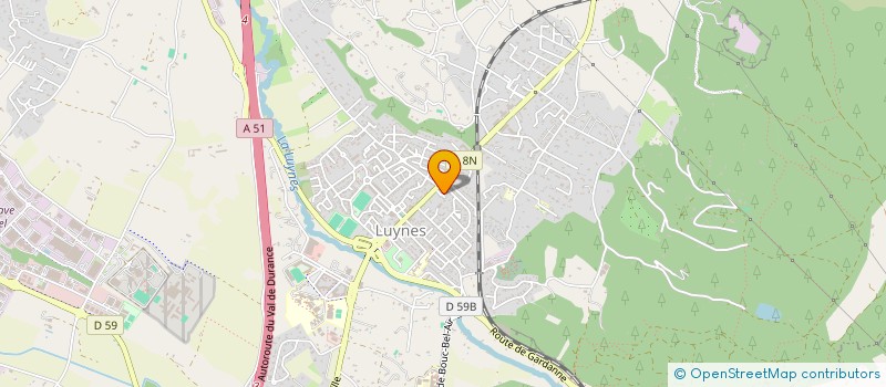 localisation de l'entreprise SCI IMED à AIX EN PROVENCE