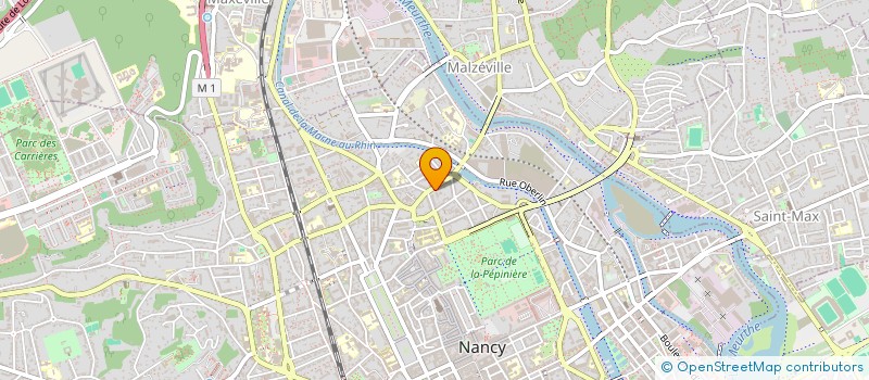 localisation de l'entreprise SCI IMEDIA  NANCY