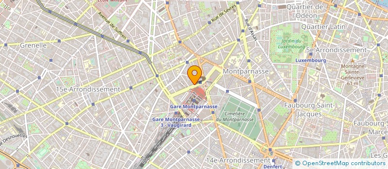 localisation de l'entreprise SCI IMEFA CENT DEUX  PARIS