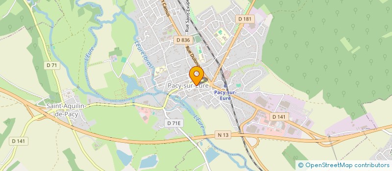 localisation de l'entreprise SCI IMEL  PACY-SUR-EURE