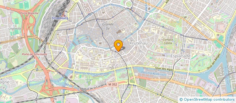 localisation de l'entreprise SCI IMENE  STRASBOURG