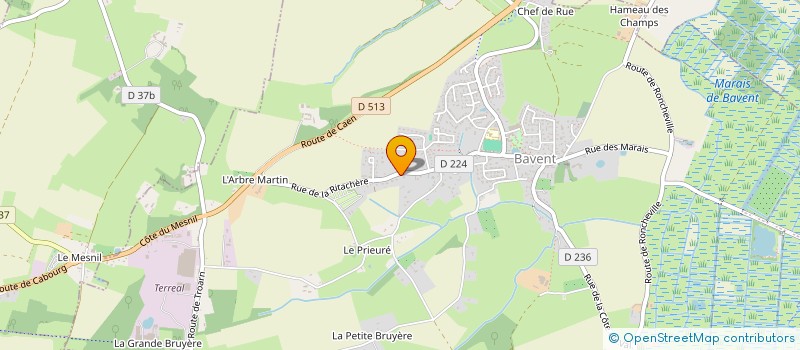 localisation de l'entreprise SCI IMEO INVEST  BAVENT