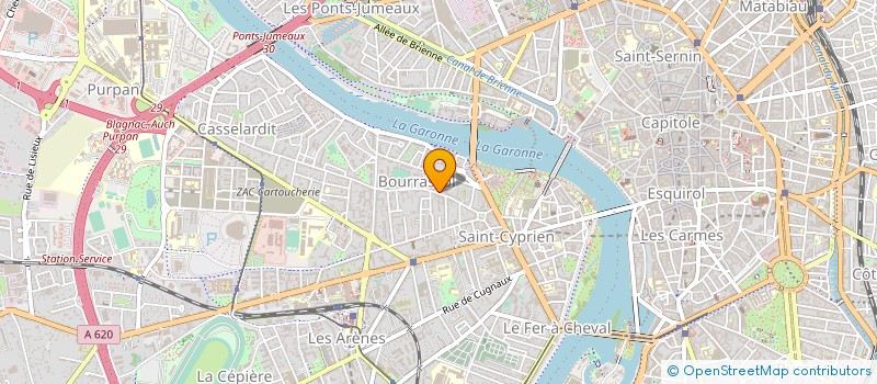 localisation de l'entreprise SCI IMERAI 2 à TOULOUSE