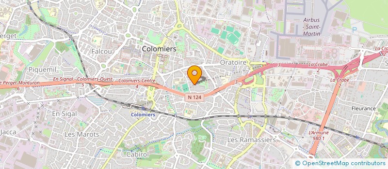 localisation de l'entreprise SCI IMES à COLOMIERS