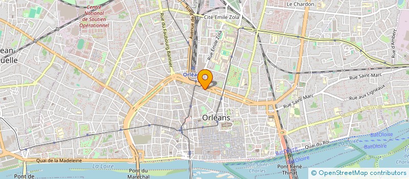 localisation de l'entreprise SCI IMETUDE à ORLEANS