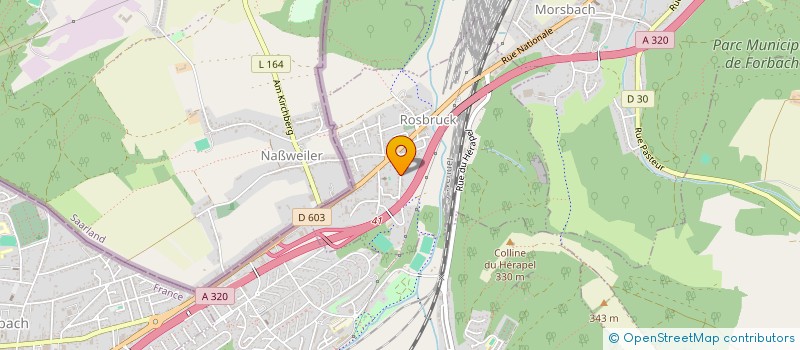 localisation de l'entreprise SCI IMGA IV  BETTING