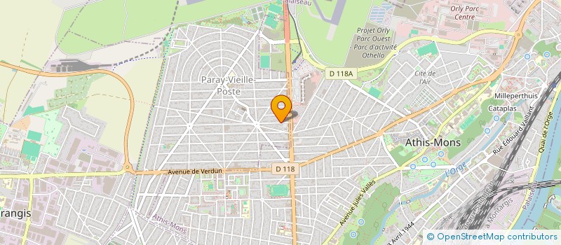 localisation de l'entreprise SCI IMGDM  PARAY-VIEILLE-POSTE