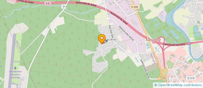 localisation de l'entreprise SCI IMHOTEP INVEST  APPOIGNY