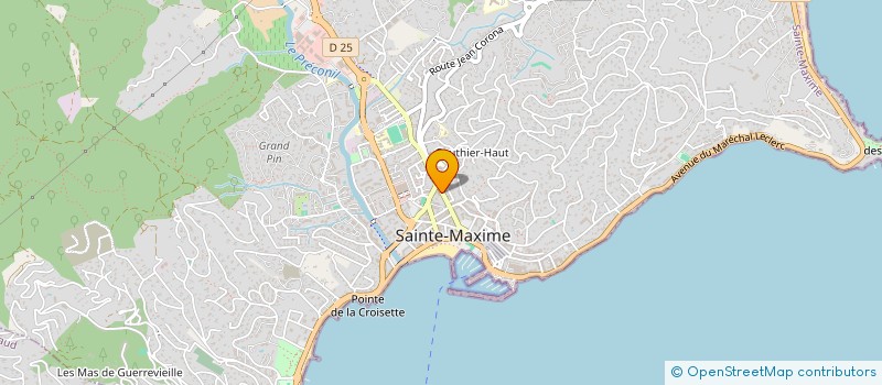 localisation de l'entreprise SCI IMILCHIL à SAINTE-MAXIME