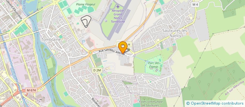 localisation de l'entreprise SCI IMINVEST 2000  TOMBLAINE