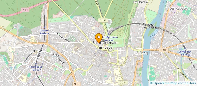 localisation de l'entreprise SCI IMJ  SAINT-GERMAIN-EN-LAYE