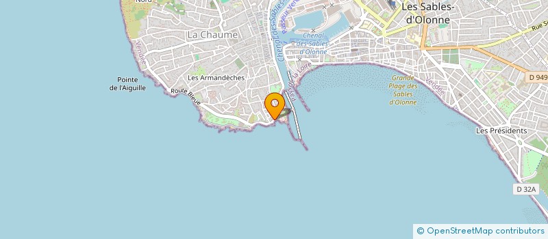 localisation de l'entreprise SCI IMK à LES SABLES D'OLONNE