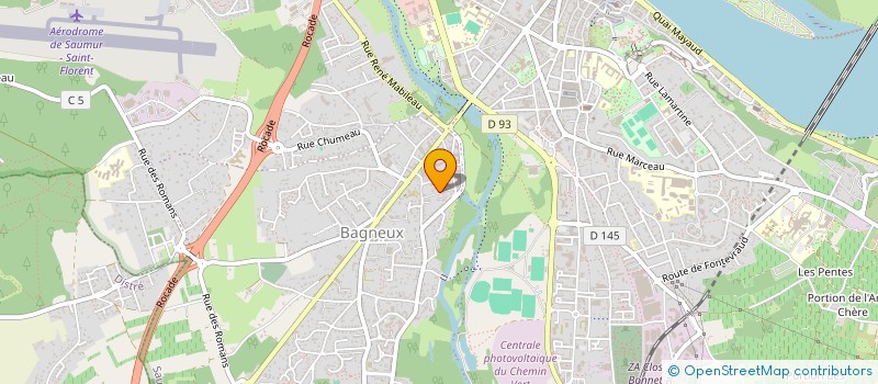 localisation de l'entreprise SCI IML  SAUMUR