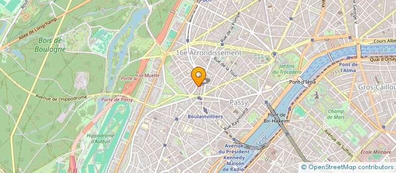 localisation de l'entreprise SCI IMM 4 RUE NOBEL  PARIS