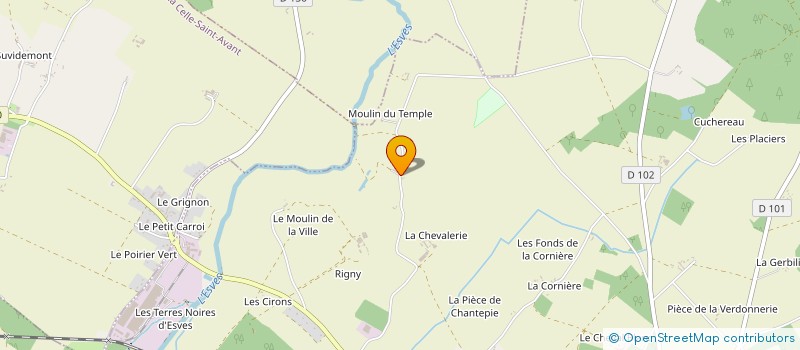 localisation de l'entreprise SCI IMM'HORIZON  DESCARTES