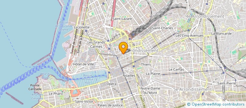 localisation de l'entreprise SCI IMMA FONCIER à MARSEILLE
