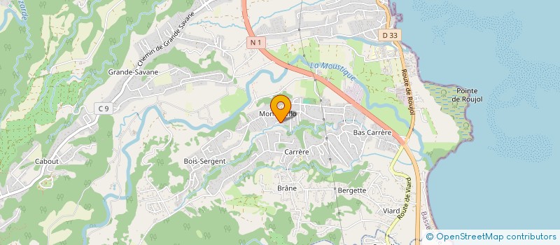 localisation de l'entreprise SCI IMMALIANCE à PETIT-BOURG