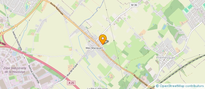 localisation de l'entreprise SCI IMMALYS  PREMESQUES