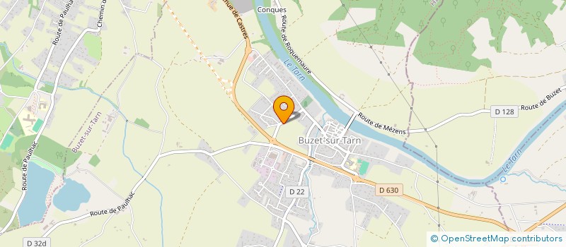 localisation de l'entreprise SCI IMMAUBELIER  BUZET-SUR-TARN