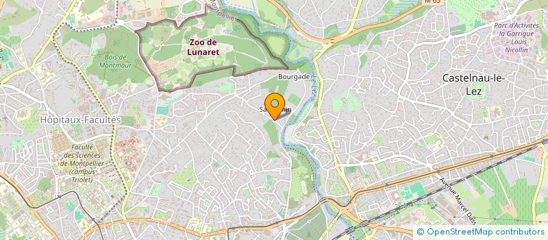 localisation de l'entreprise SCI IMMECOLE à MONTPELLIER