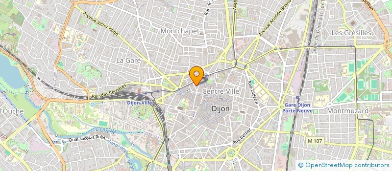 localisation de l'entreprise SCI IMMELTO à DIJON