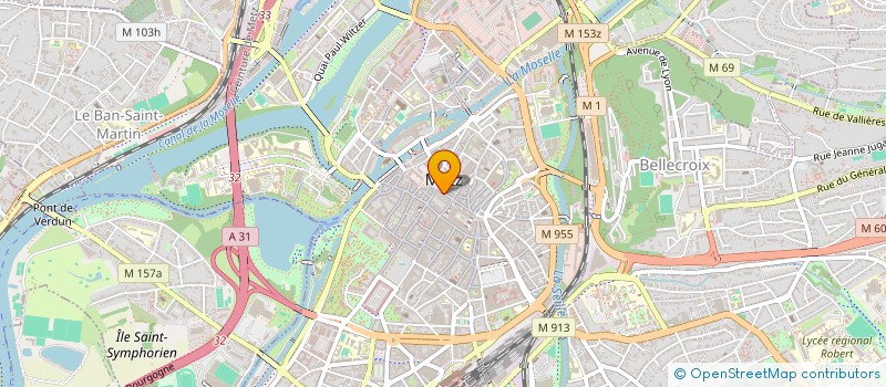 localisation de l'entreprise SCI IMMEUBLE 13 EN FOURNIRUE  METZ