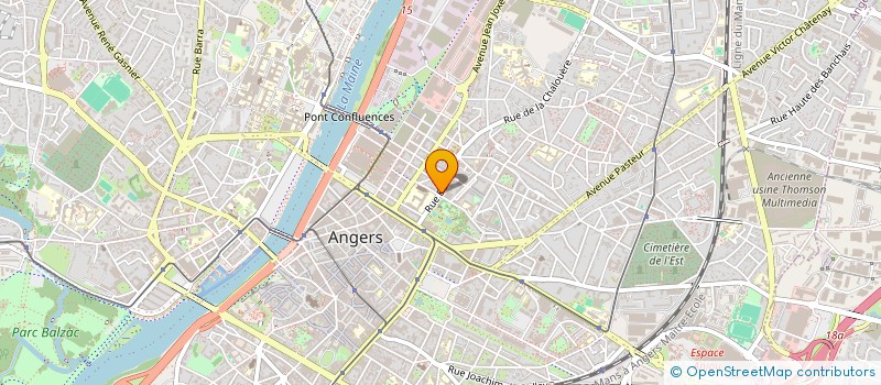 localisation de l'entreprise SCI IMMEUBLE 44 R BOREAU à ANGERS