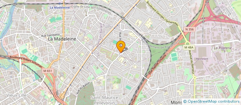 localisation de l'entreprise SCI IMMEUBLE 52 RUE DU BUISSON à LILLE